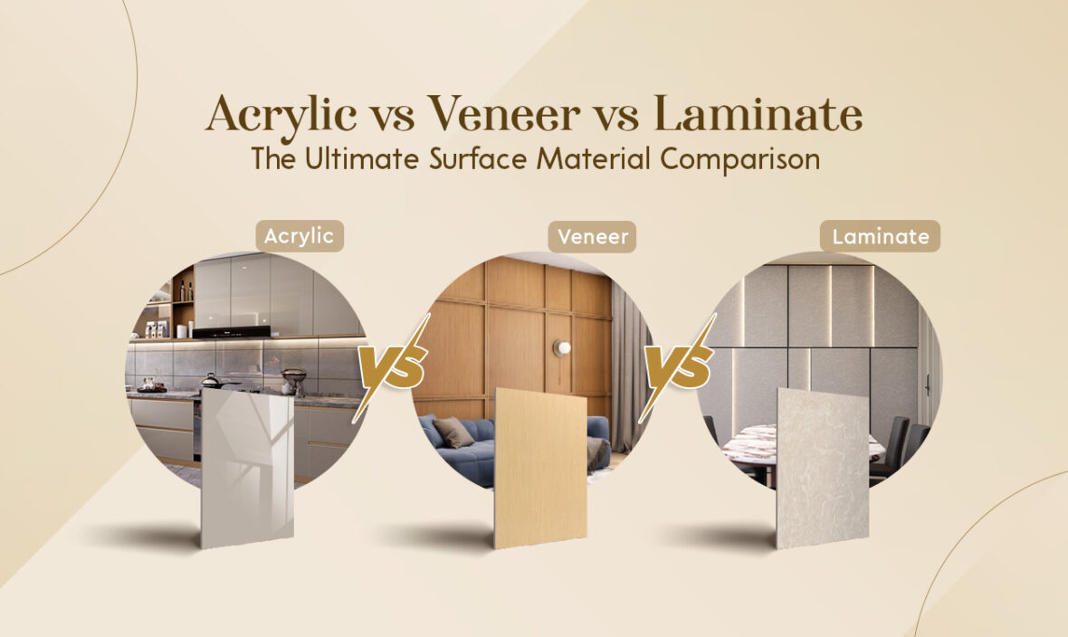Acrylic vs Veneer vs Laminate